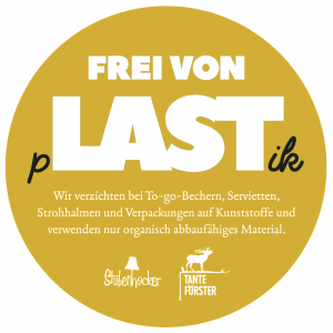 Frei von pLASTik Element